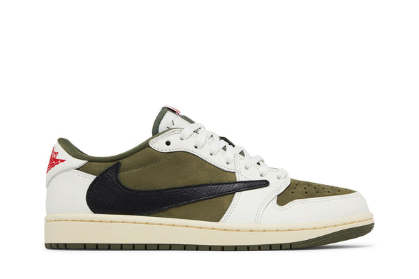 Travis Scott x Air Jordan 1 Retro Low OG SP 'Reverse Olive / Medium Olive'