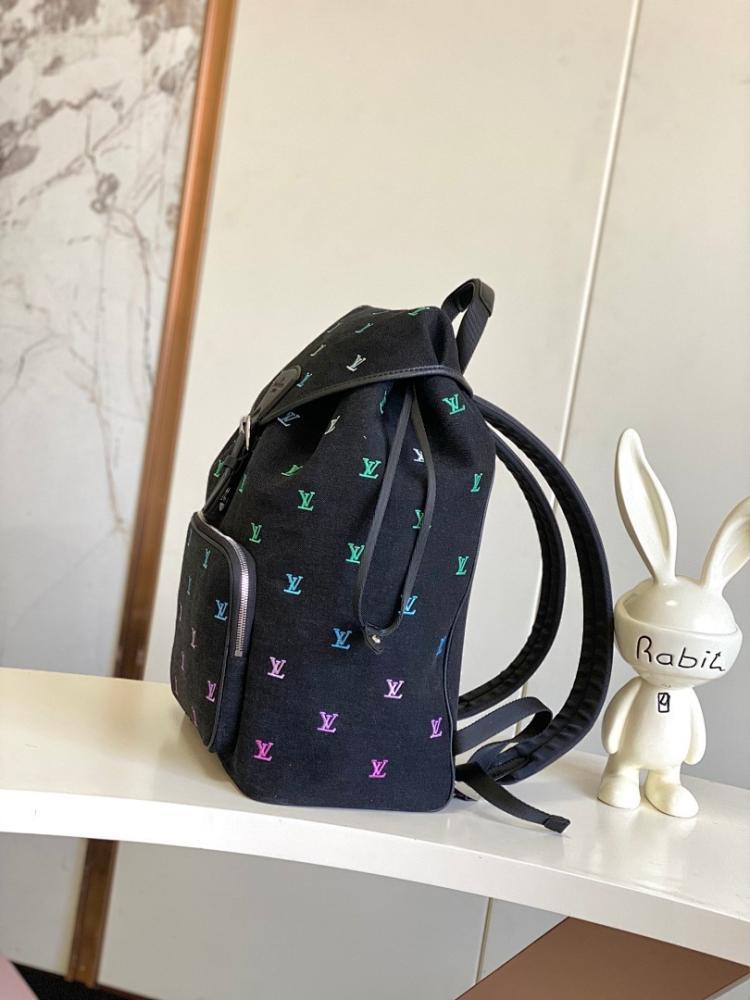 Stylish Refined Denim Shoulder Bag 32x40x19cm