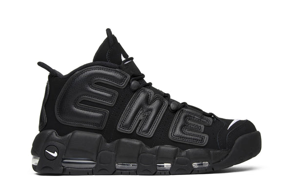 Supreme x Air More Uptempo 'Black'