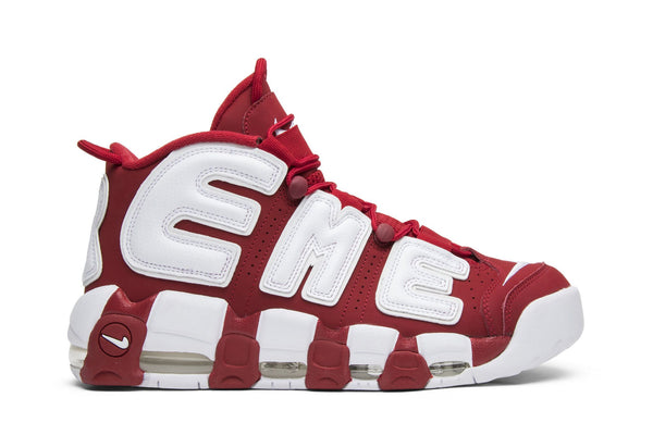 Supreme x Air More Uptempo 'Red'