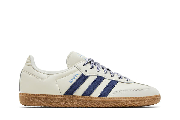 Wmns Samba OG 'Off White Dark Blue'