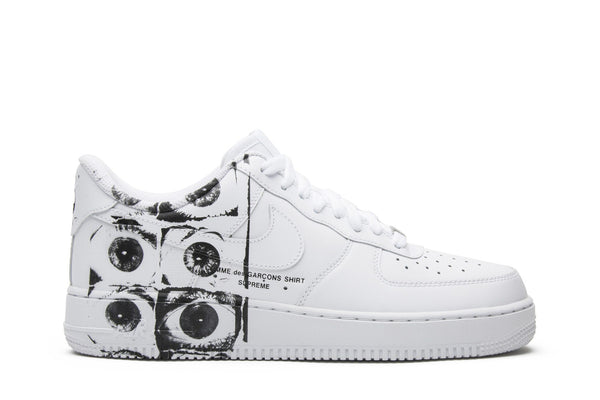 Supreme x Comme des Garçons SHIRT x Air Force 1 Low 'Eyes'