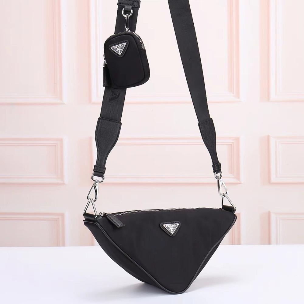 Classic Elegant Nylon Tote Bag 27.5x20cm