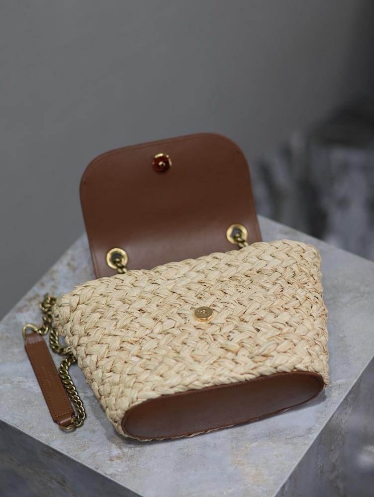 Luxury Woven Leather Shoulder Bag