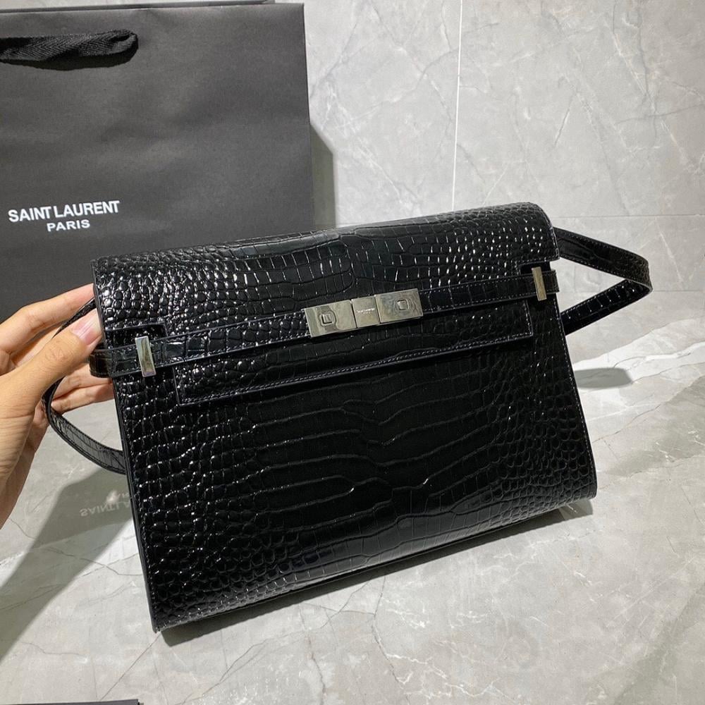 Manhattan Leather Shoulder Bag 29x20.5x7cm Style 1474865384