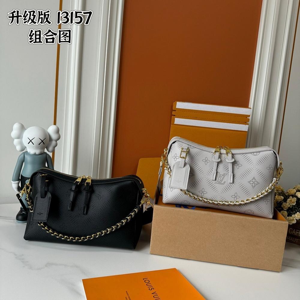 Classic Woven Leather Shoulder Bag 29x18x13cm