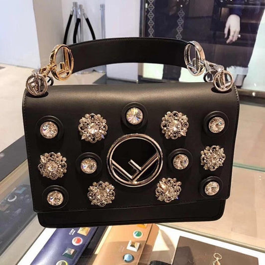 Leather Top Handle Bag Style 935990385