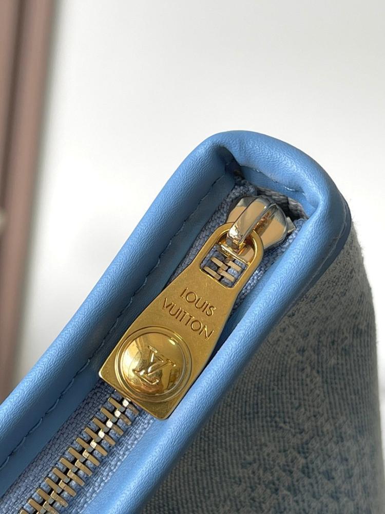 Classic Denim Top Handle Bag