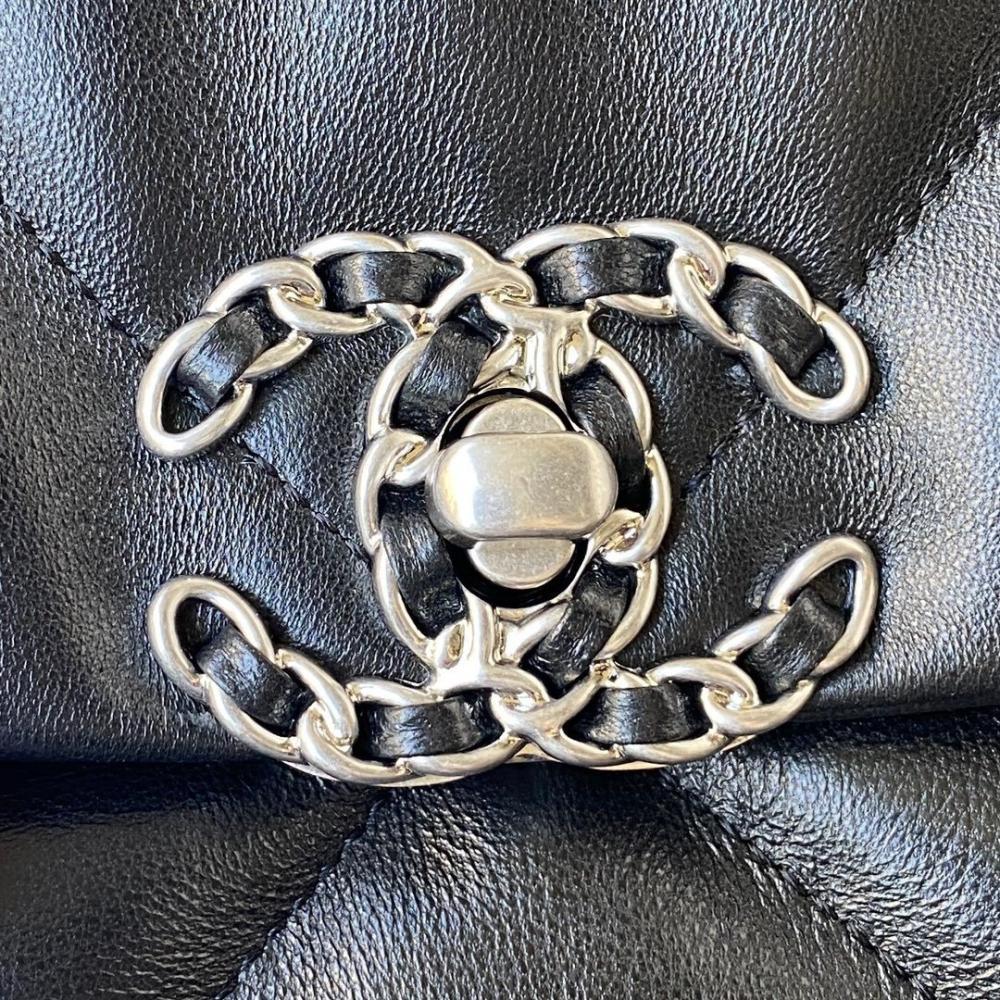 Silver Quilted Top Handle Bag Style 1340990875