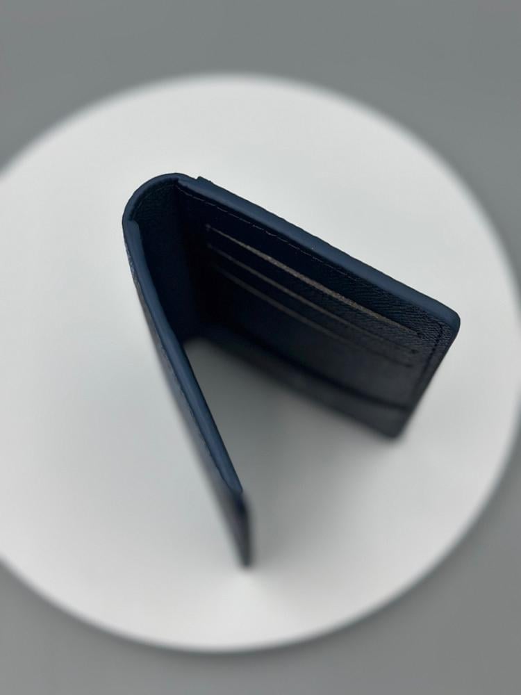 Modern Silver Monogram Wallet