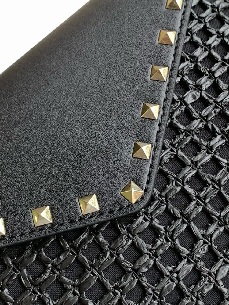 Classic Luxury Raffia Bag