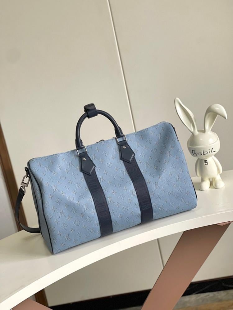 Keepall Monogram Leather Travel Bag Style 475145461