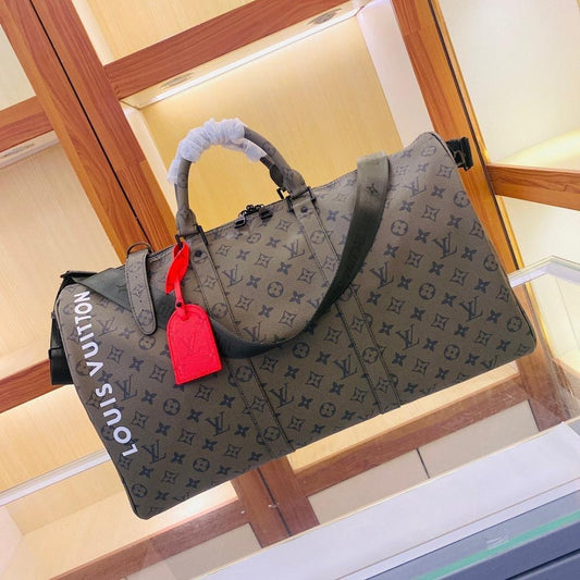 Stylish Leather Travel Bag 50x29x23cm Style 2141744079
