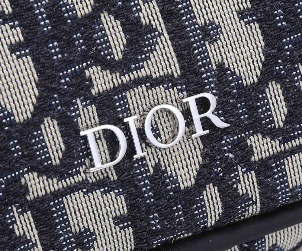 Modern Luxury Black Printed Calfskin Shoulder Bag Black/Beige 24x14x5cm