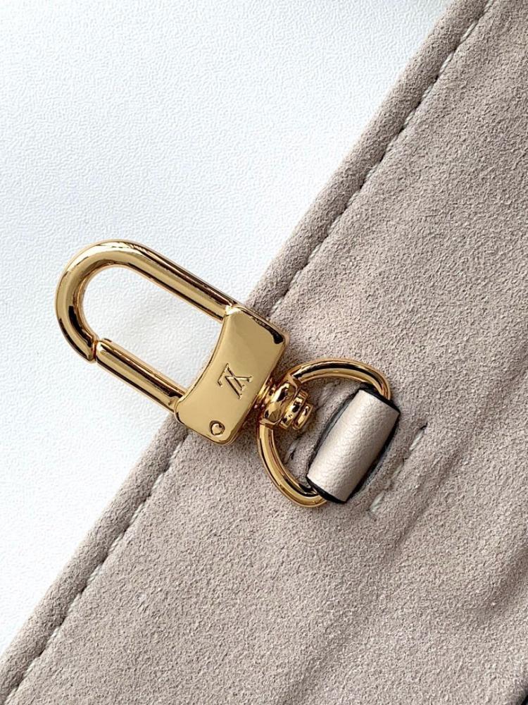 Elegant Refined Printed Leather Crossbody Bag 34x26x13cm