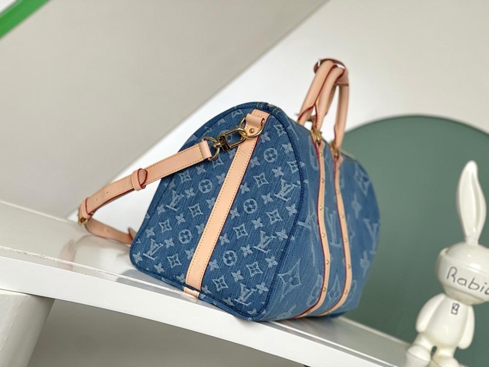 Modern Stylish Leather Top Handle Bag 45x27x20cm