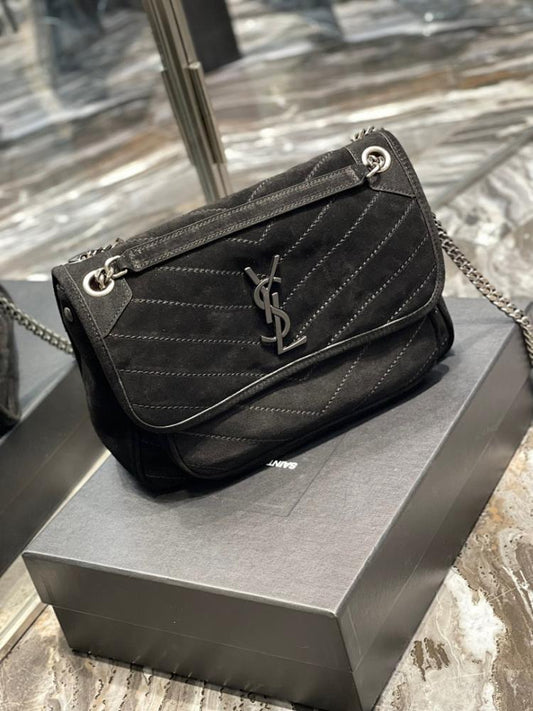 Modern Elegant Leather Bag 28x20x8cm
