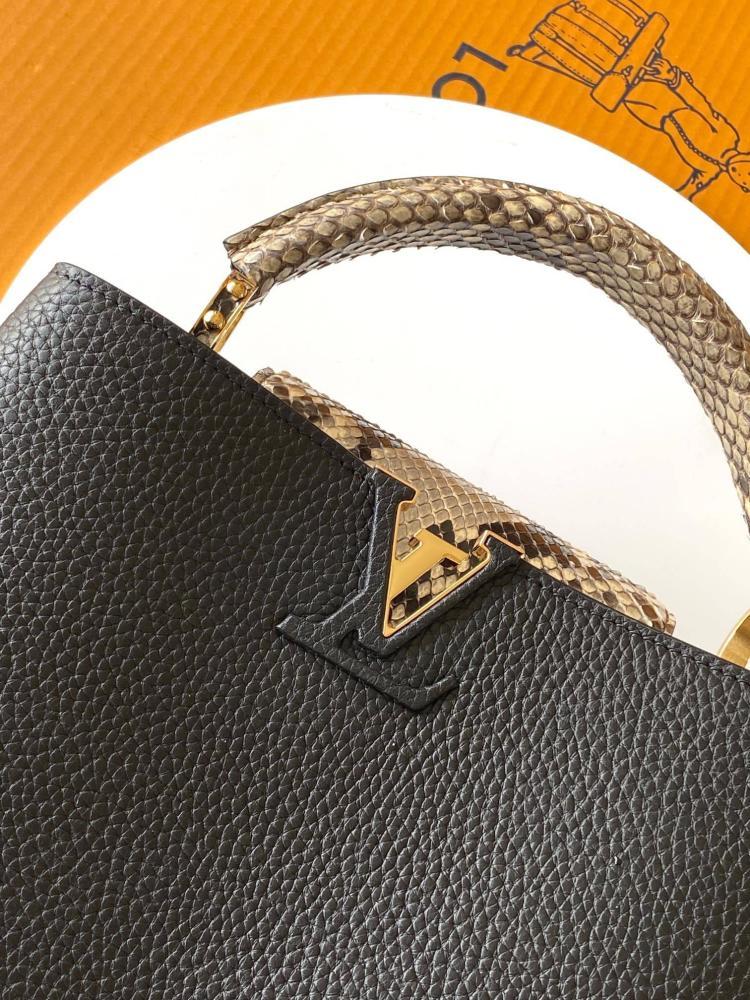 Gold Leather Top Handle Bag Style 1962919022