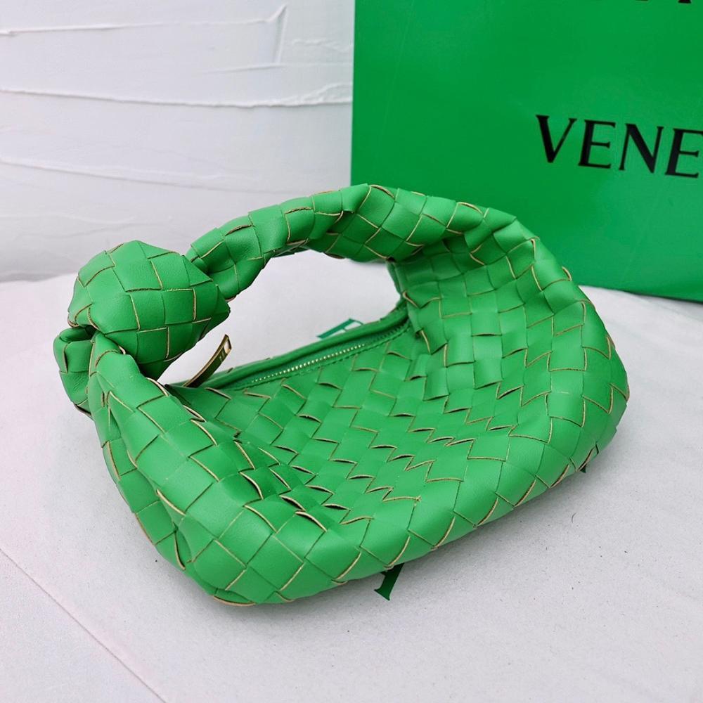 Modern Woven Lambskin Top Handle Bag 23x28x8cm
