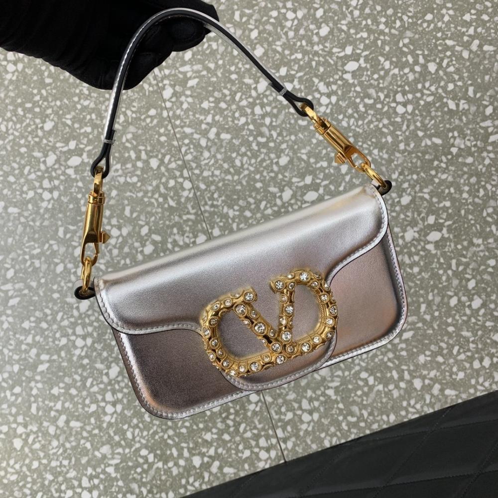 Crystal-Embellished Calfskin Wallet Style 1356258043