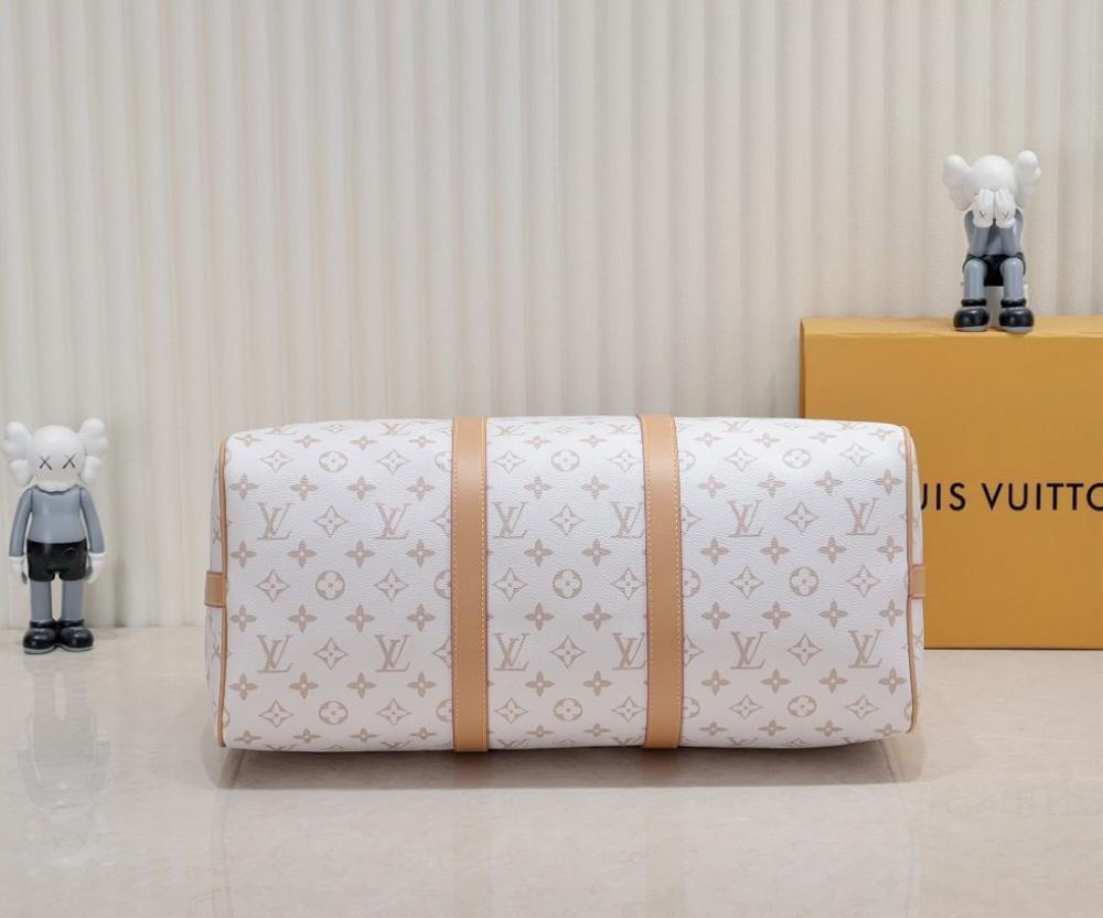 Modern Elegant Leather Top Handle Bag 45x27x20cm
