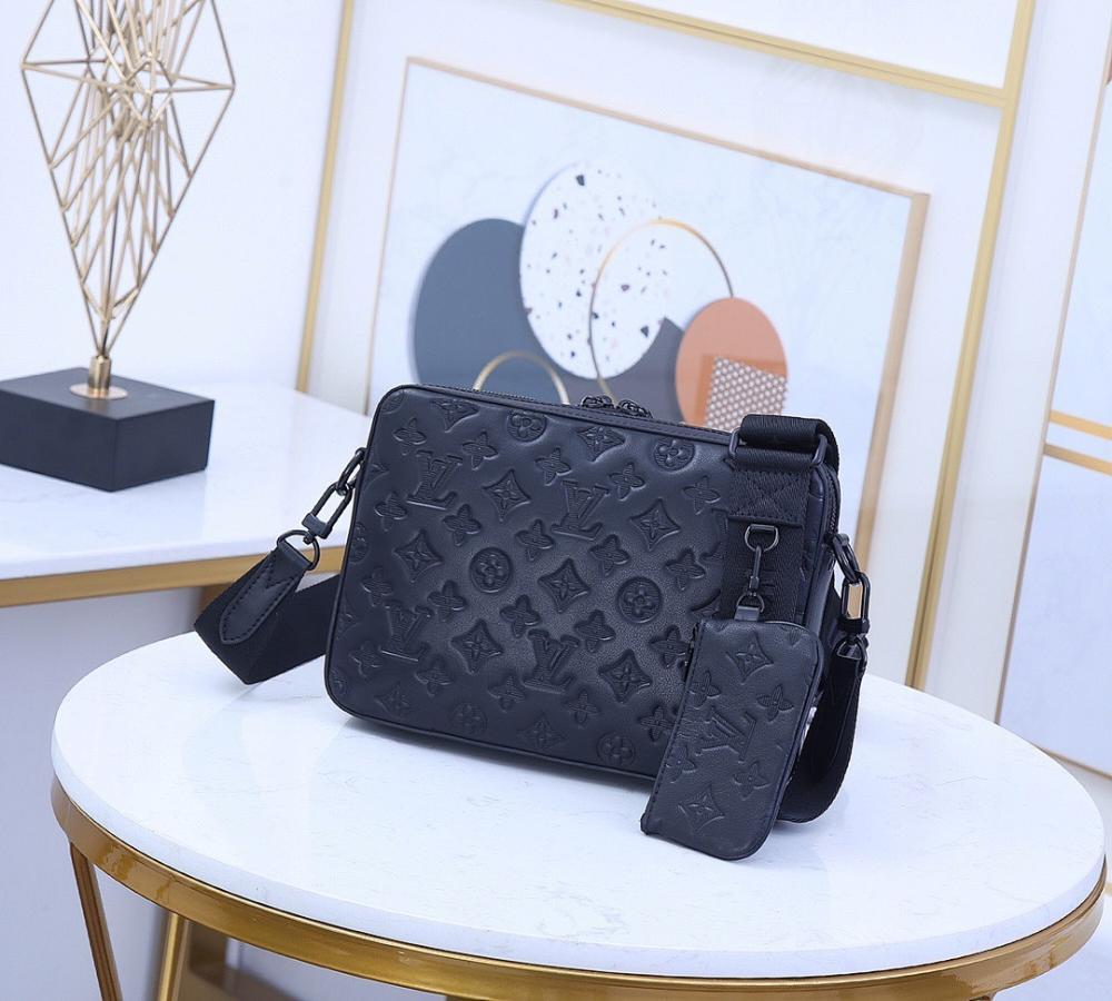 Stylish Printed Leather Crossbody Bag