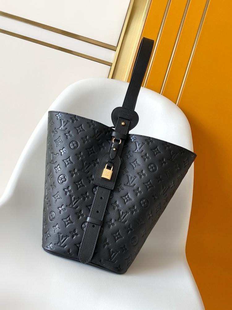Elegant Stylish Monogram Leather Travel Bag