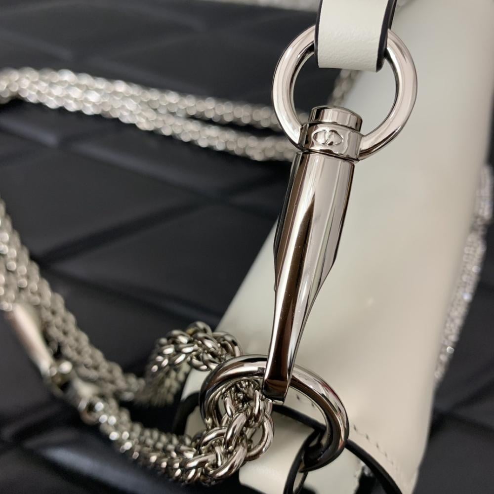 Crystal-Embellished Top Handle Bag Style 1207272641