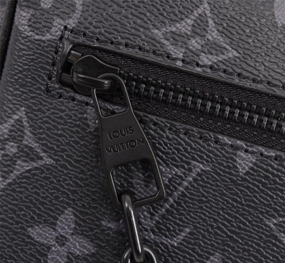 Modern Monogram Canvas Crossbody Bag