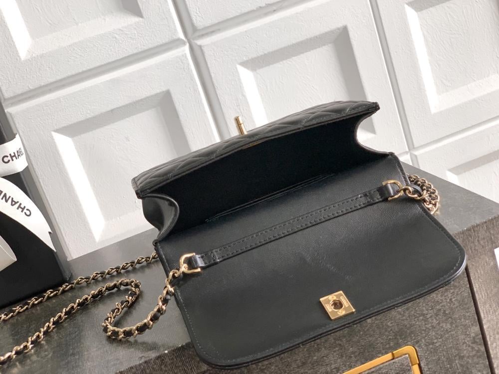 Studded Leather Top Handle Bag Style 1720848439