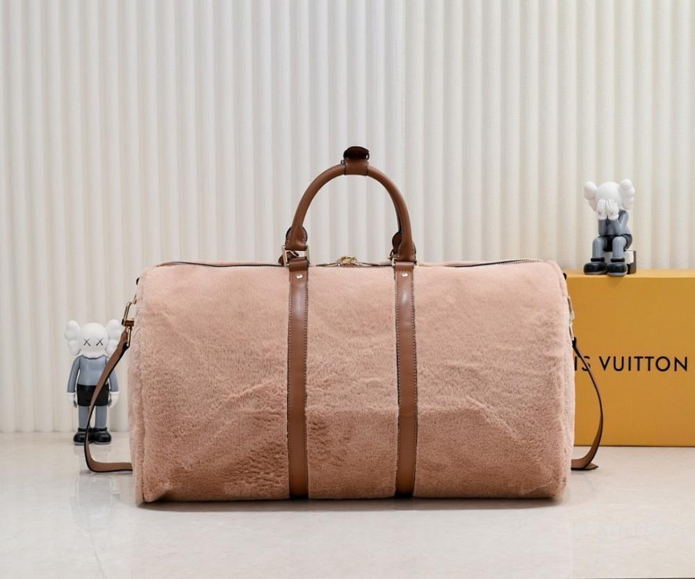 Stylish Refined Leather Crossbody Bag 50x29x23cm