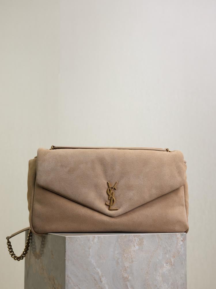 Suede Top Handle Bag