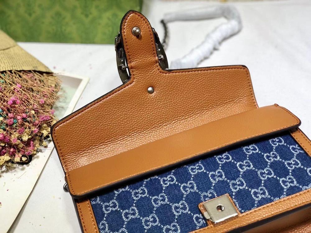 Alma Beige Canvas Top Handle Bag Beige/Blue 25x13.5x7cm Style 1075662427