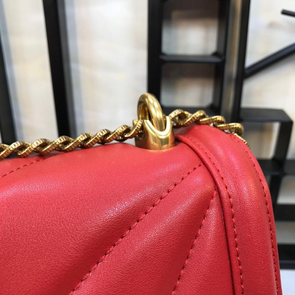 Stylish Leather Crossbody Bag 26x18x7.5cm