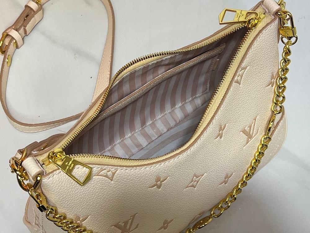 Elegant Refined Gold Woven Leather Top Handle Bag 29x16x9.5cm