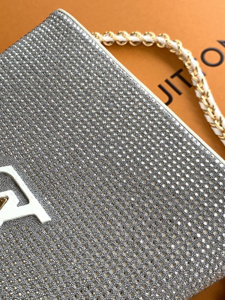 Crystal-Embellished Leather Wallet Style 981219840
