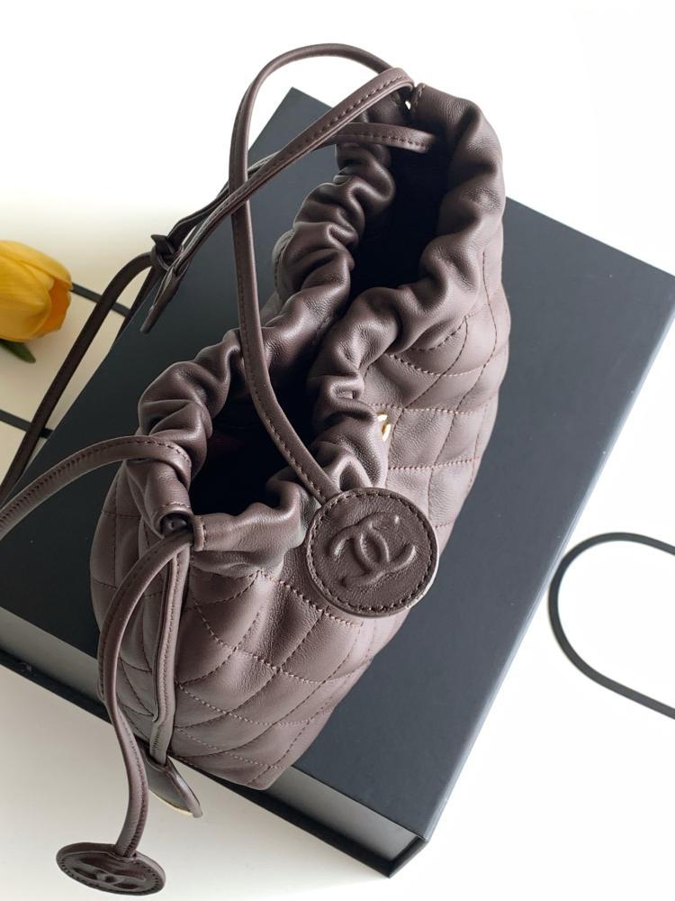 Leather Bucket Bag Style 360715130