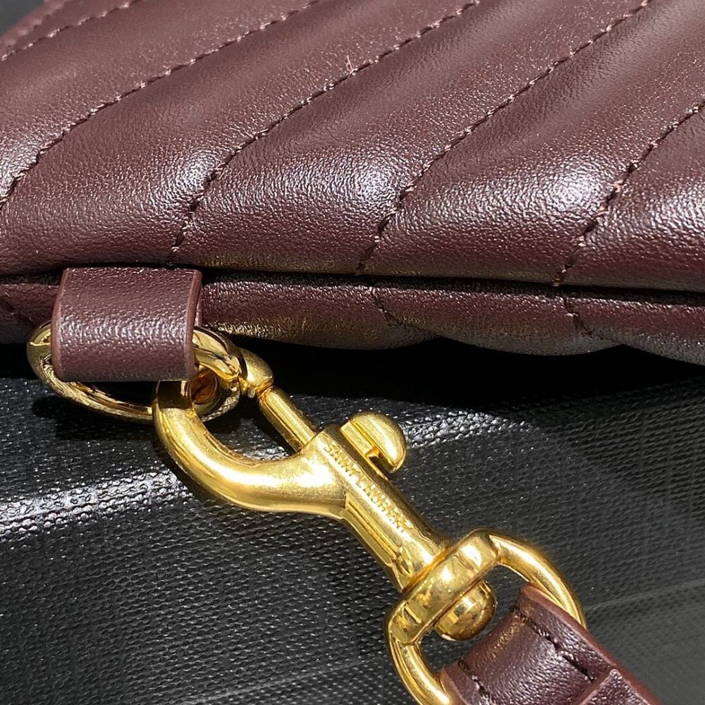 Classic Modern Calfskin Top Handle Bag 30x21.5x2cm