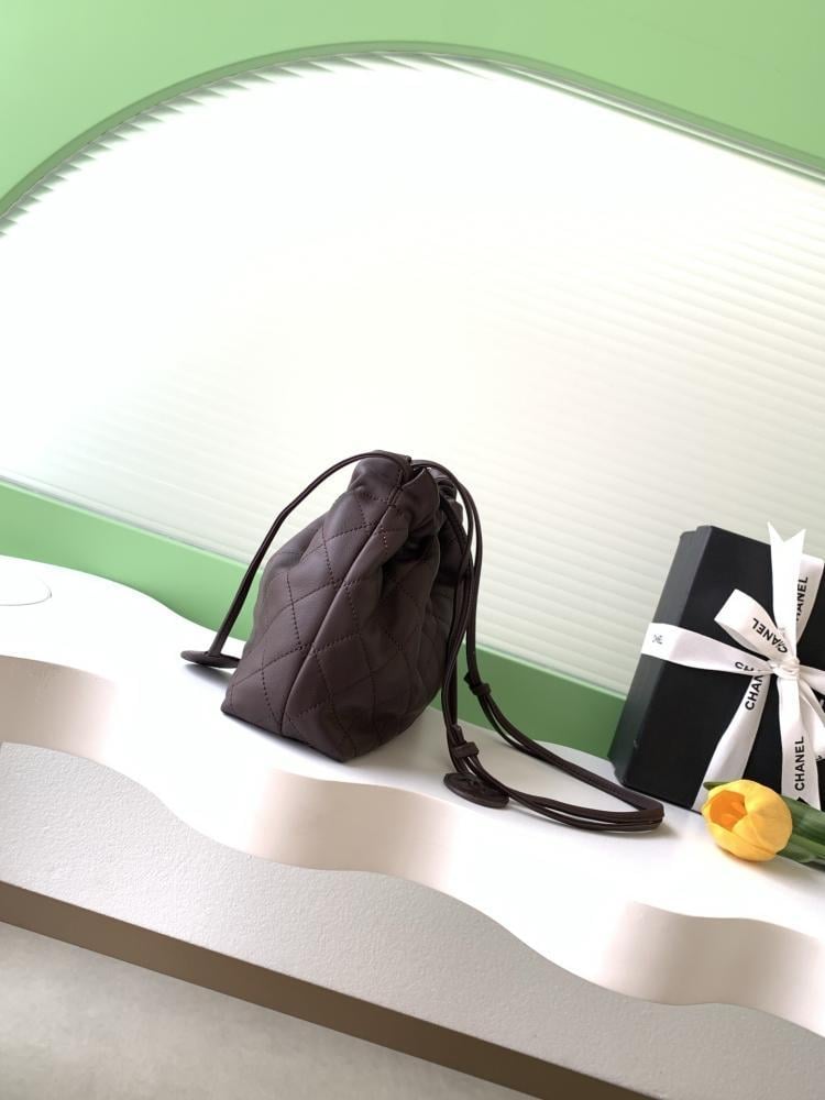 Leather Bucket Bag Style 360715130