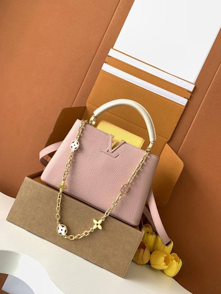 Gold Top Handle Bag Style 314134554
