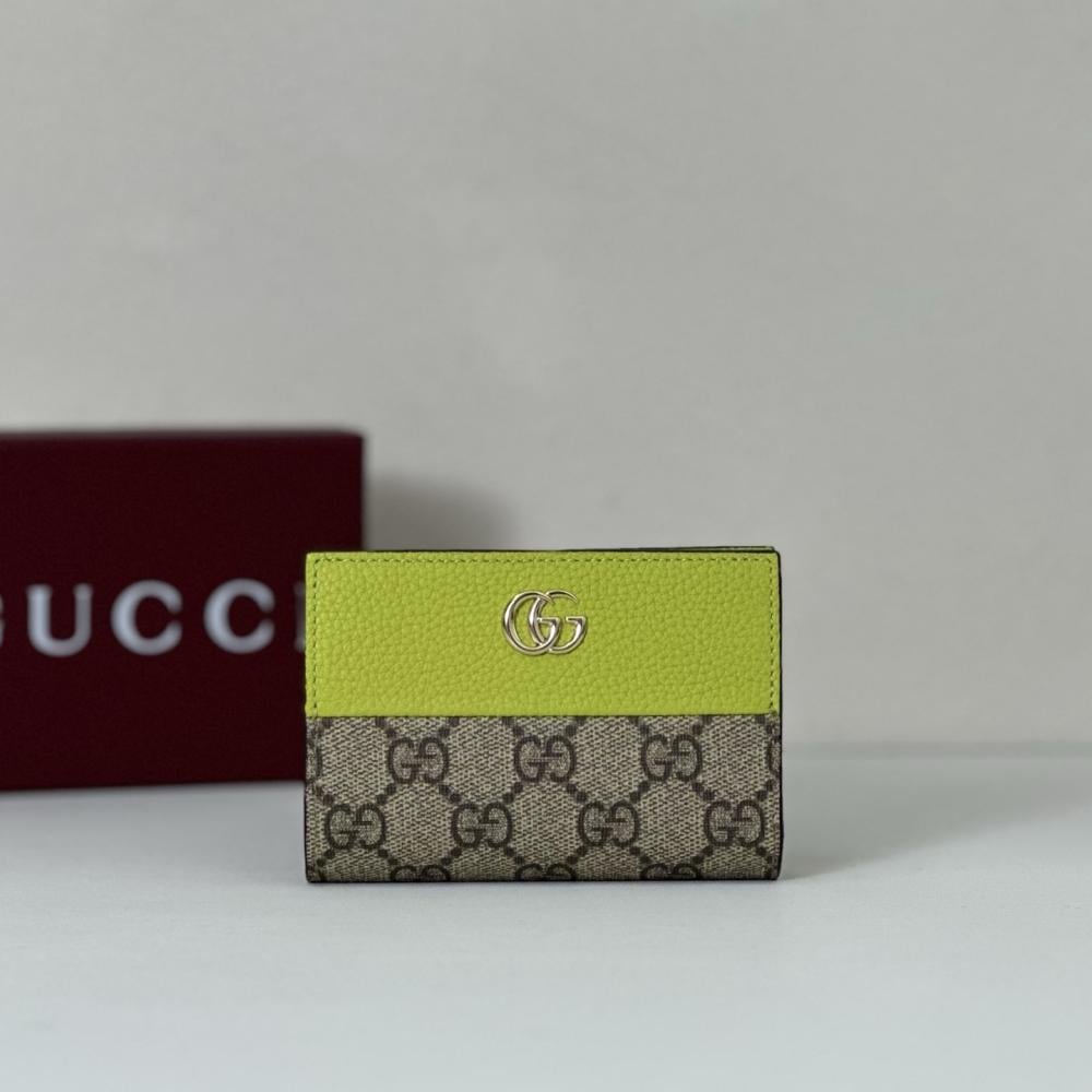 Brown Wallet Brown/Green