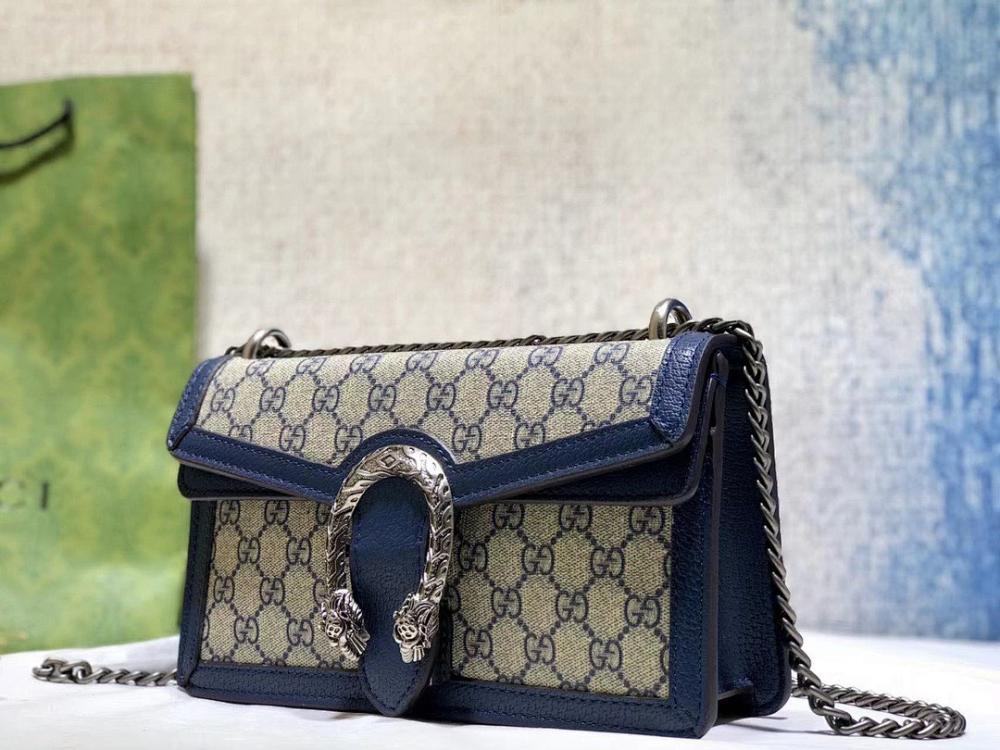 Alma Beige Canvas Top Handle Bag Beige/Blue 25x13.5x7cm Style 552652292