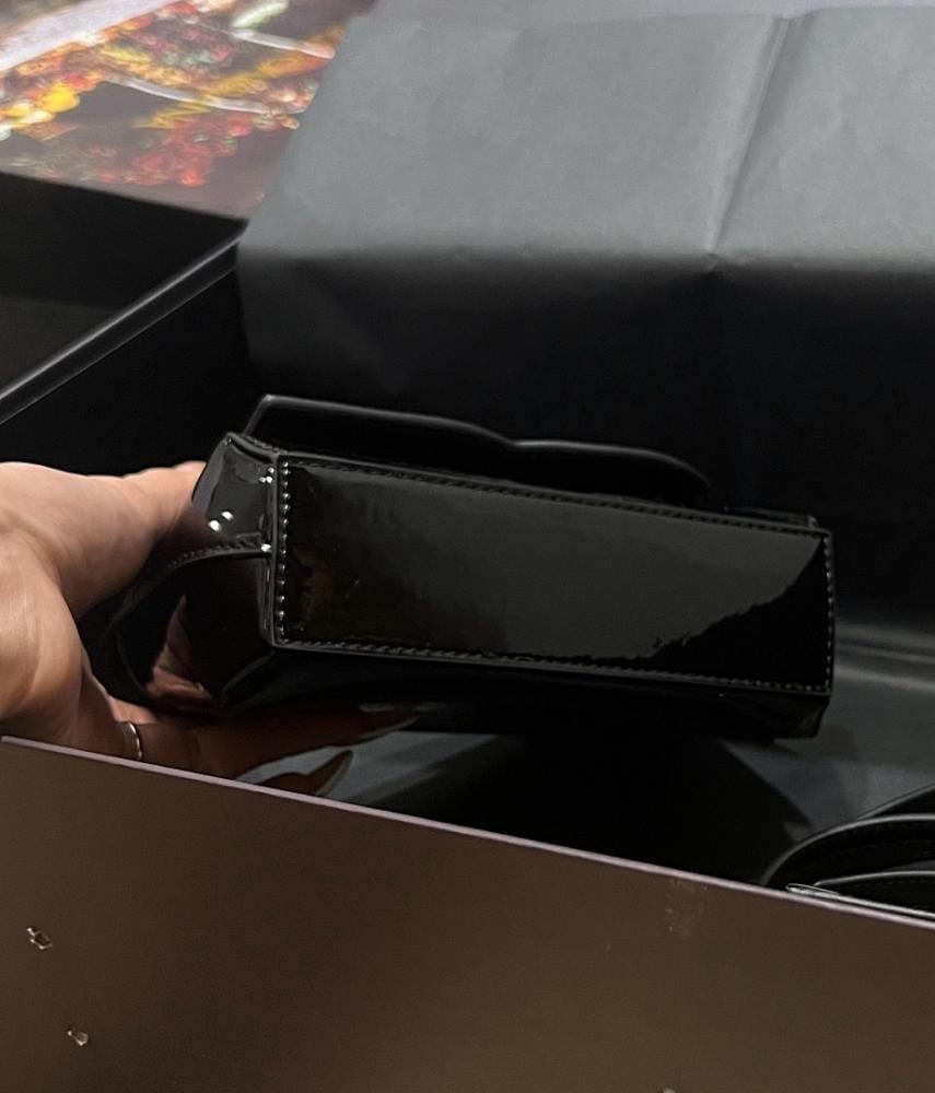Modern Stylish Top Handle Bag 13.5x17.5x6.5cm