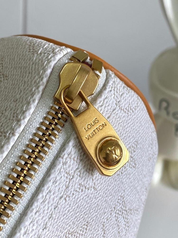 Modern Luxury Monogram Leather Shoulder Bag 25x15x11cm