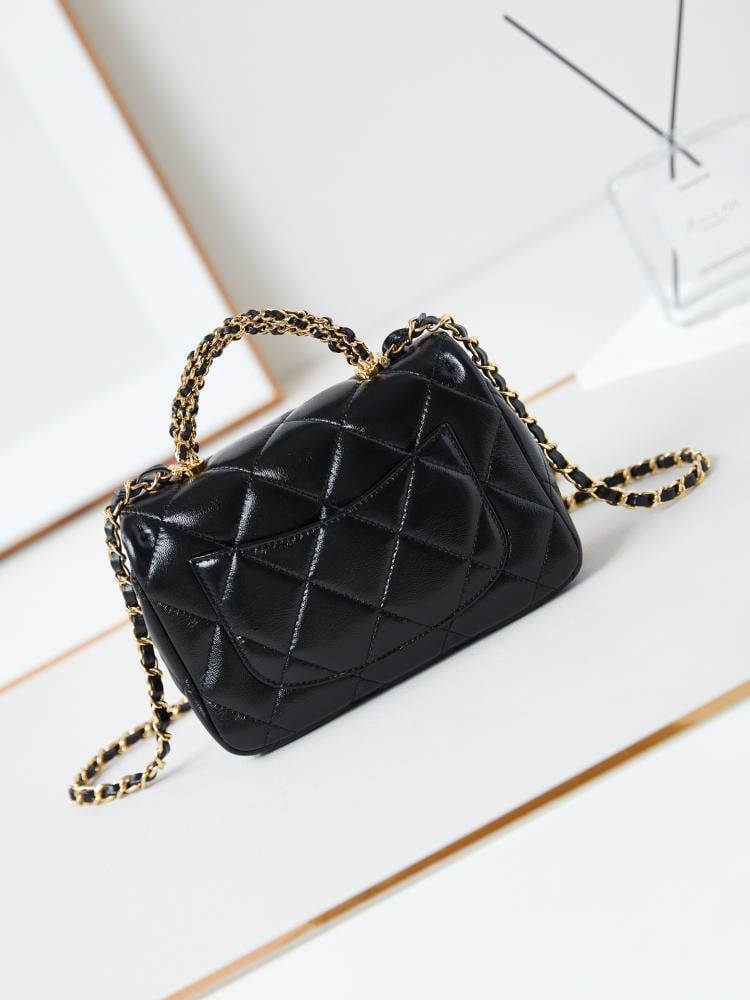 Leather Top Handle Bag Style 1455642708