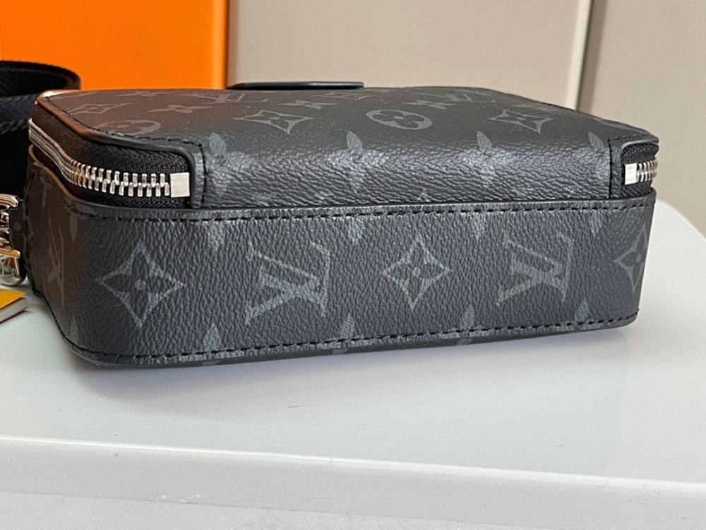 Stylish Premium Leather Shoulder Bag 18.5x11x6.5cm