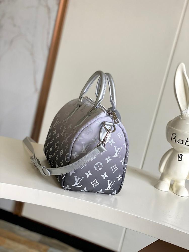 Modern Luxury Nylon Shoulder Bag Pink 25x19x15cm