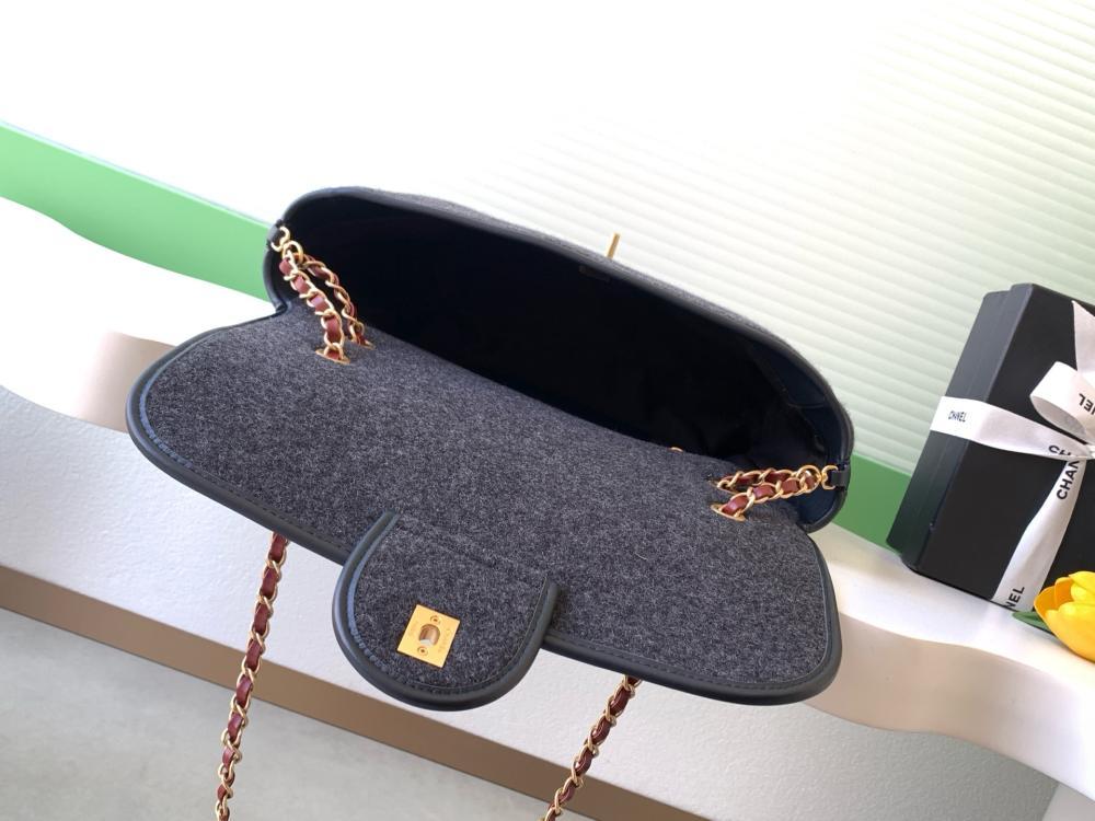 Gold Leather Top Handle Bag Style 287160861