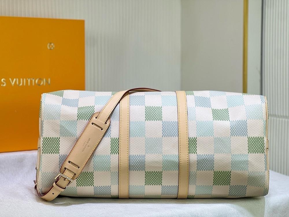 Modern Luxury Leather Shoulder Bag Pink 50x29x23cm