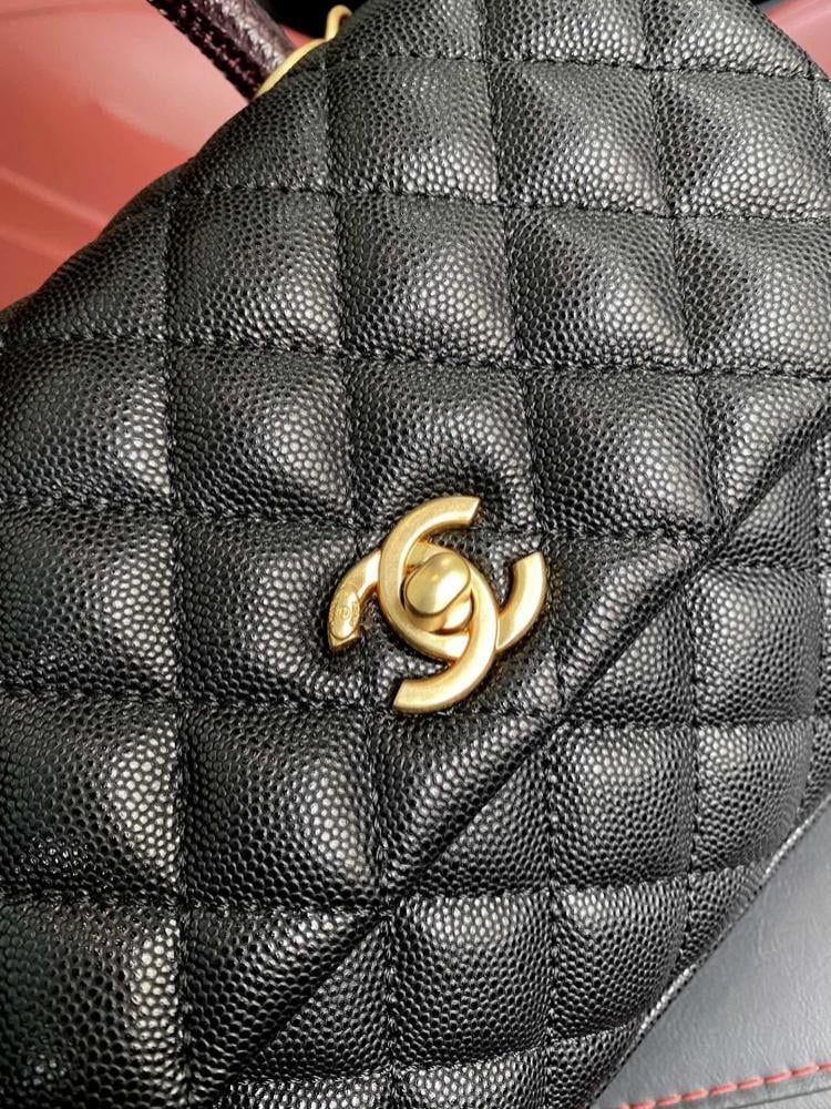 Leather Top Handle Bag Style 519808638